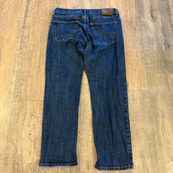 Lucky Brand Jean Men's 34 Dark Wash 221 Straight - Picture 3 of 7